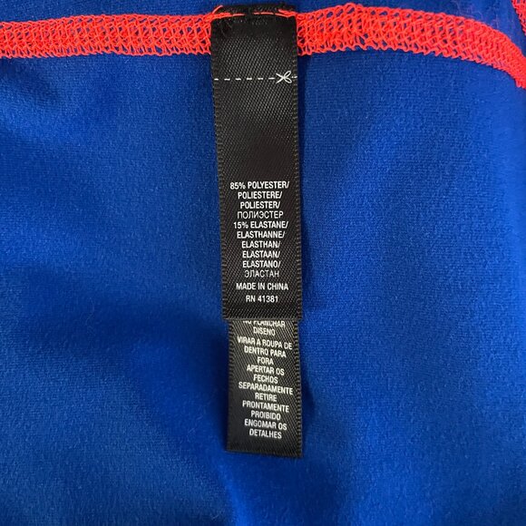 Ralph Lauren RLX Men XL Blue Red 1/4 Zip Shirt 2015 US Open Chambers Bay Golf - Picture 11 of 12